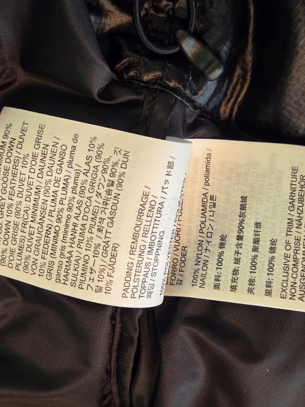 Xs Arc'teryx Nuclei SV Vest Black Down Puffer Vest - Picture 7 of 7